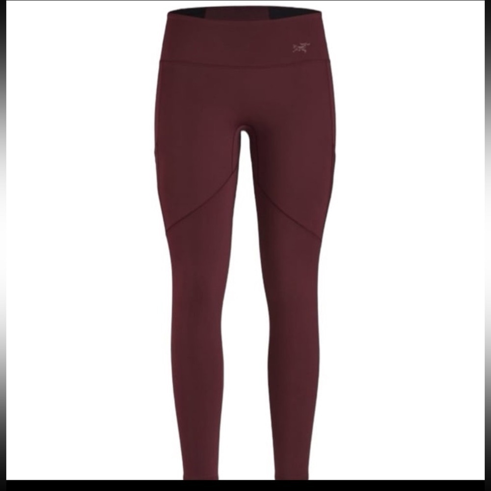 Arc’teryx Oriel Women’s Leggings, Purple/Brown, Sz XL